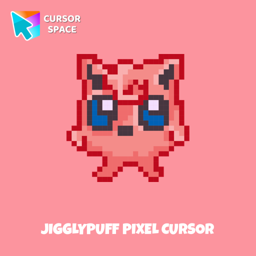 Jigglypuff Pixel Cursor